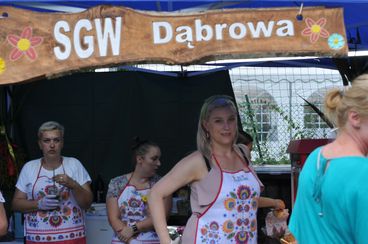 Dobra zabawa na dożynkach gminy Wieluń